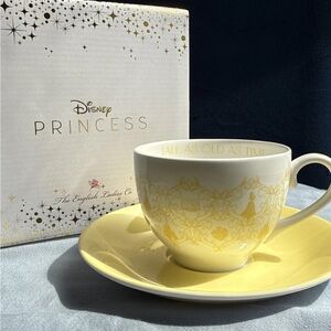 English Ladies Co X Disney Princess Belle Cup & Saucer
